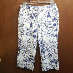 Chico's Tropical Capri's